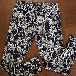 New Lularoe rose print leggings
